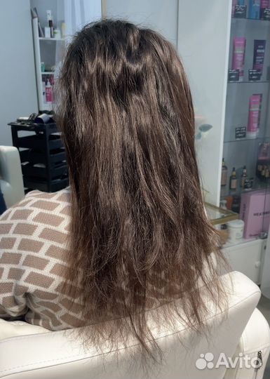Кератиновое выпрямление волос и услуги колориста