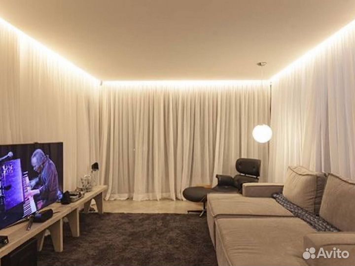 Натяжные потолки без посредников монтаж за 1 день