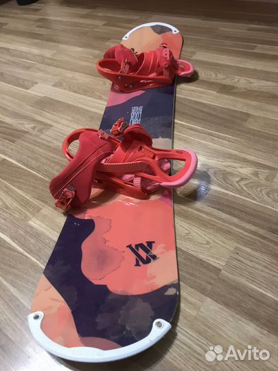 Сноуборд комплект Volki, крепления Burton