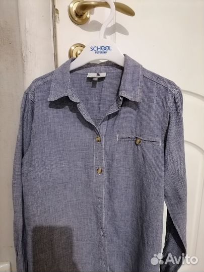 Рубашка школьная 8-9 лет