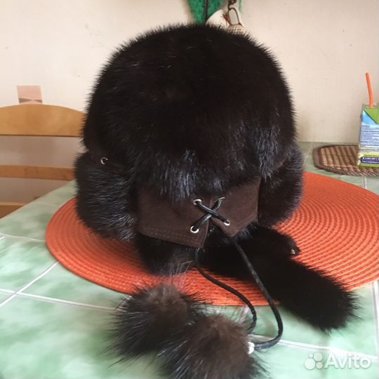 Шапка норковая(бандана)