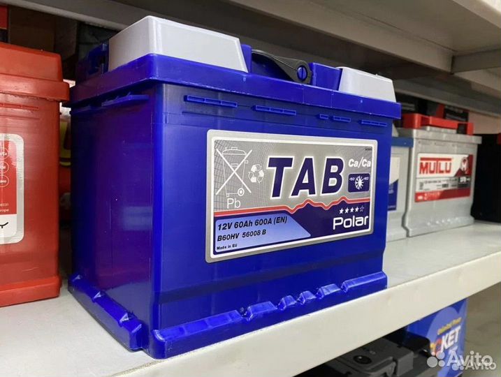Аккумулятор 60 Ач Tab