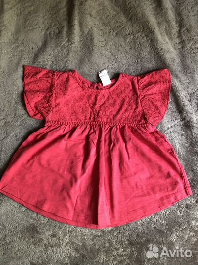 Кофта хлопковая широкого кроя 92-98