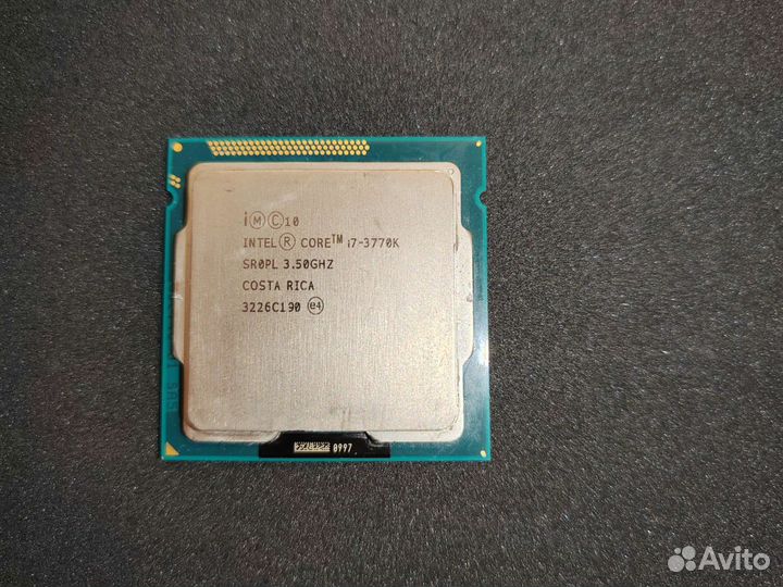 Процессор intel core i7 3770k