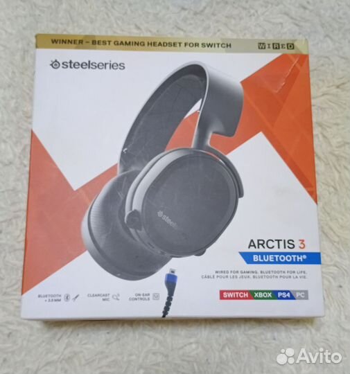 Игровые наушники steelseries arctic 3