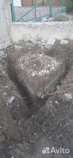 Услуги миниэкскаватора