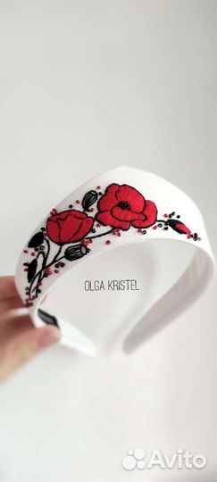 Кокошник современный ручной работы