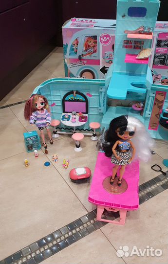 Глэмпер/ автобус лол с куклами lol/ l.o.l omg