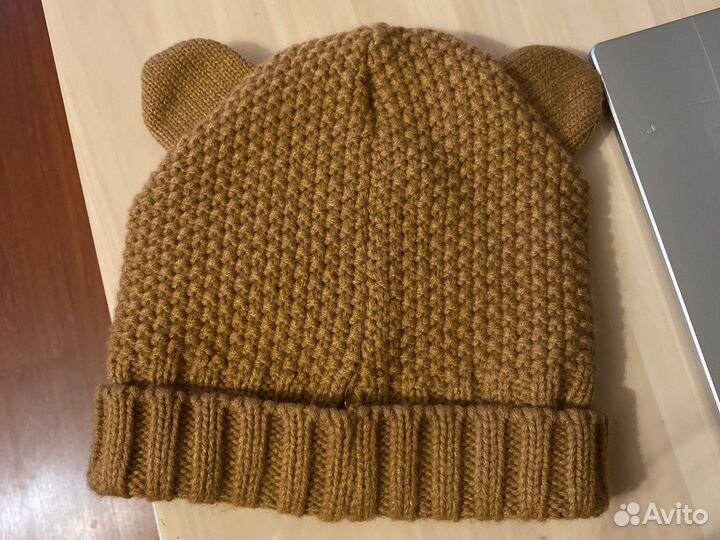 Шапка детская зимняя новая 3-6 года