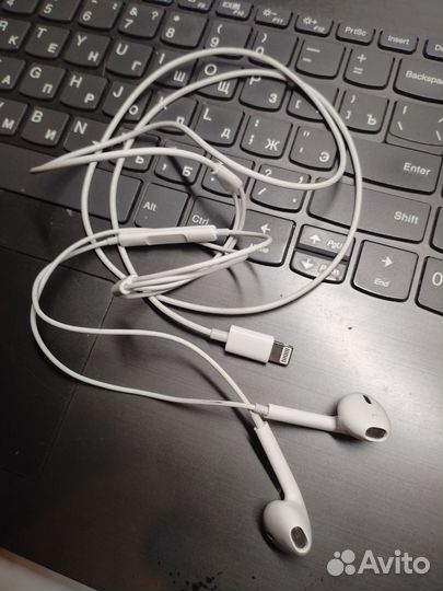Оригинальные наушники apple проводные