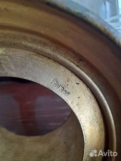 Подстаканник латунный, эмаль. СССР