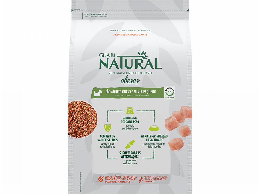 Guabi Natural сухой корм для взрослых собак мелких