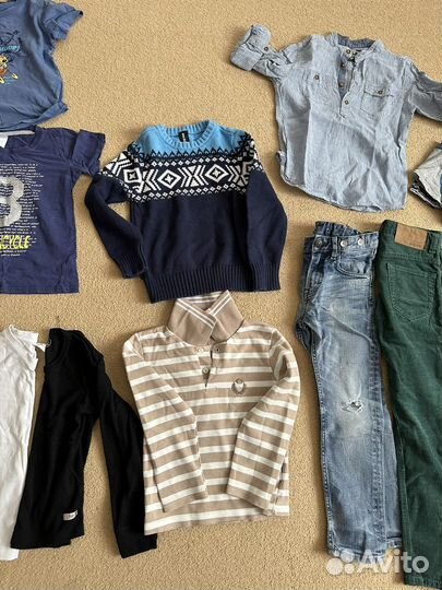 Вещи пакетом для мальчика 116 размер