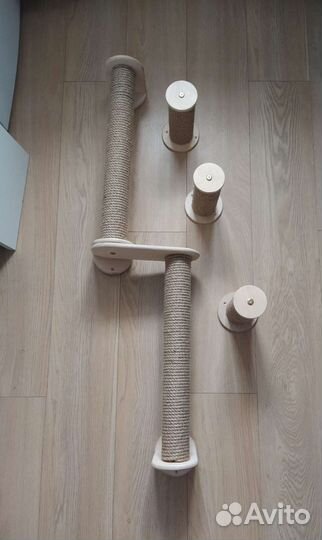 Настенный комплекс-когтеточка для кошек