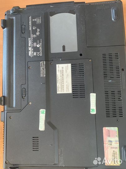 Ноутбук asus PRO57T