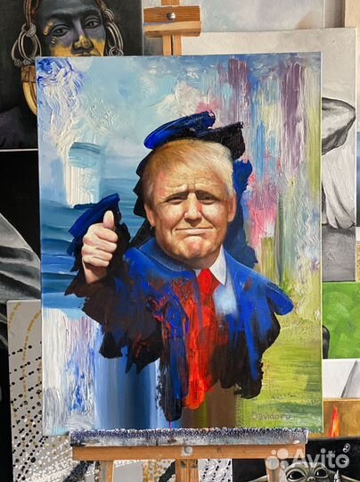 Портрет по фото на холсте на заказ. Опыт 20 лет