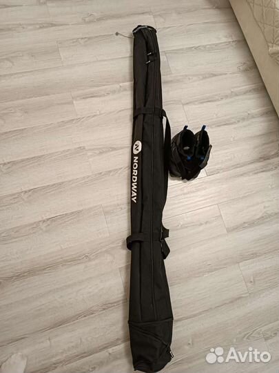 Лыжи беговые с ботинками