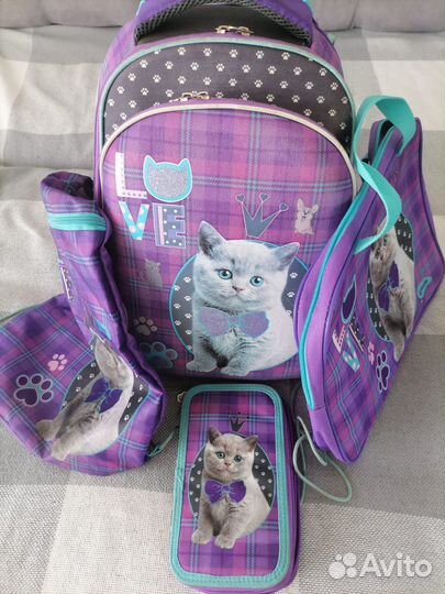 Продам рюкзак ортопед. в отл. состоянии с папкой