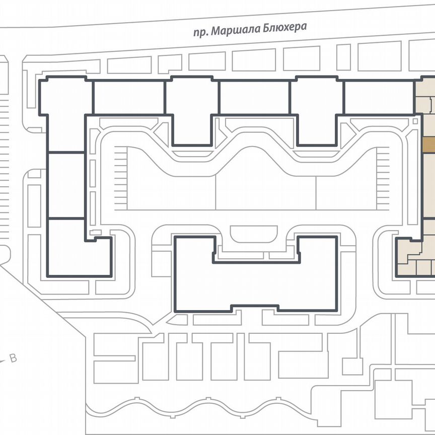 2-к. квартира, 66,6 м², 11/17 эт.