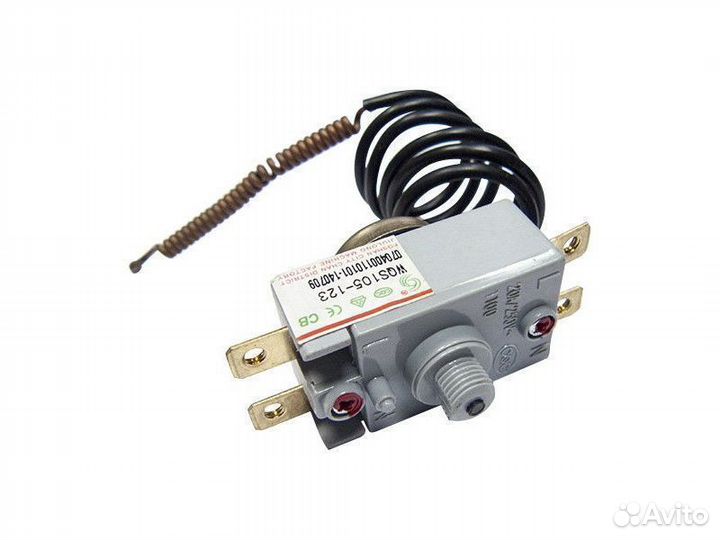 Термостат защитный для водонагревателя 105C, 20A