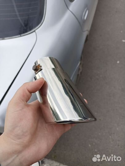 Насадка на глушитель авто