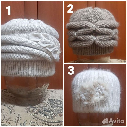 Шапки, снуды, палантины, шарфы, перчатки кожаные