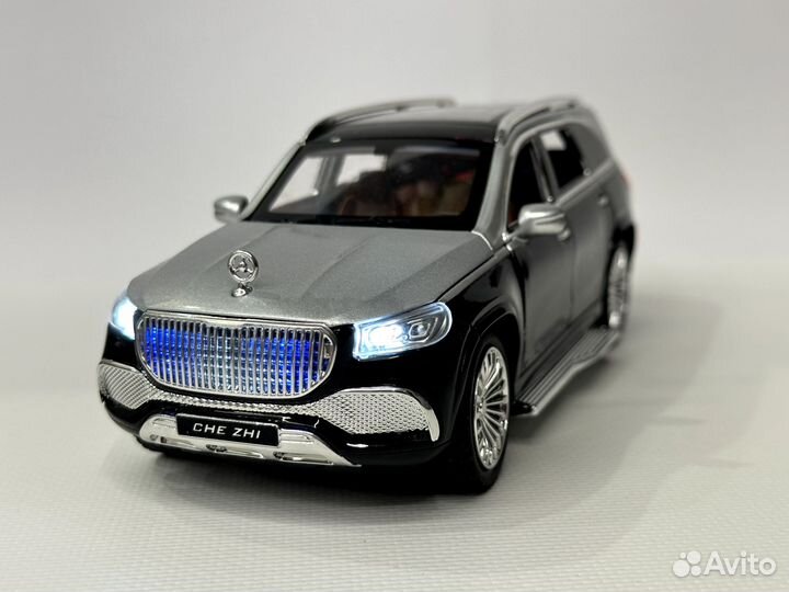 Инерционная машинка Mercedes Maybach 1:24 металл