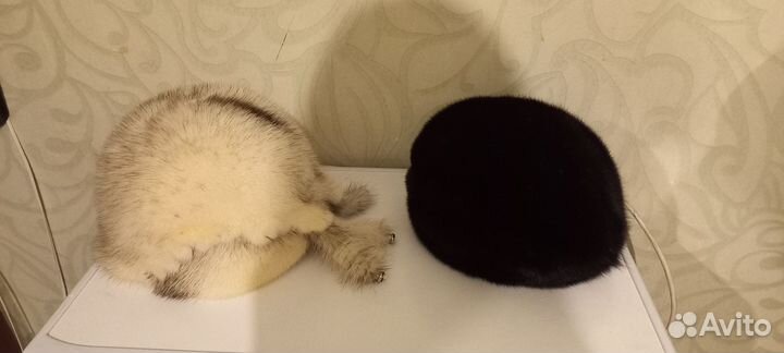 Шапка норковая женская