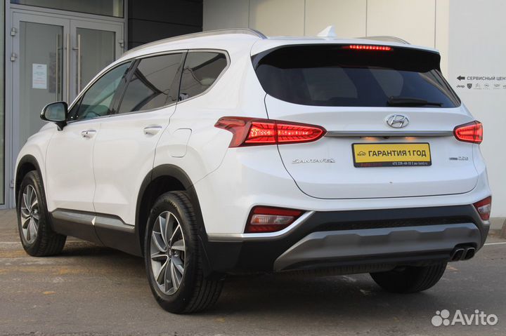 Hyundai Santa Fe 2.2 AT, 2019, 56 594 км