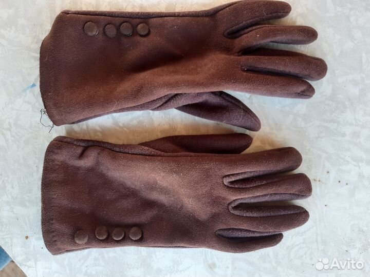 Перчатки женские осенние