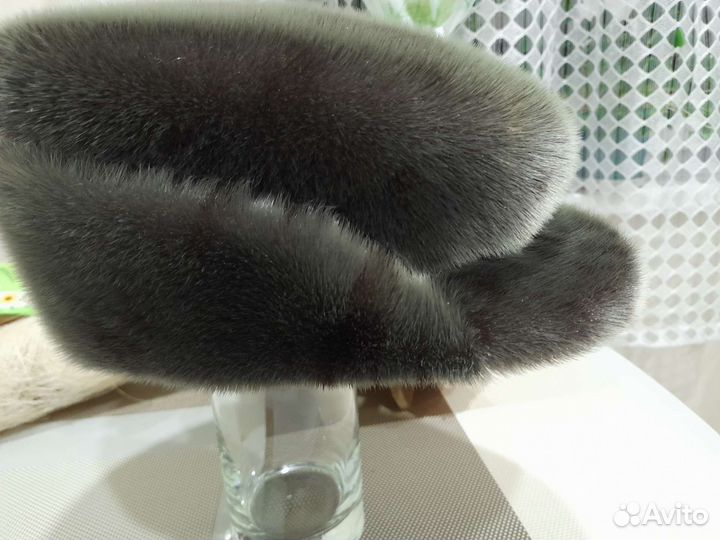 Меховая мужская кепка