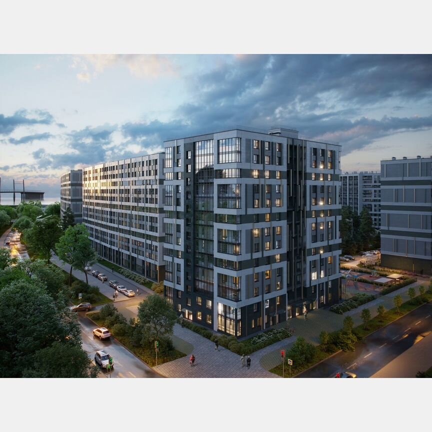 Квартира-студия, 29,9 м², 3/13 эт.