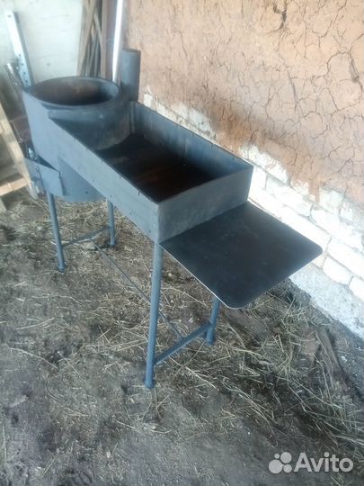 Мангал с подказаником.8мм