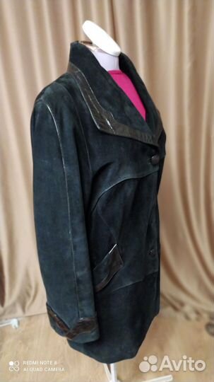 Куртка замшевая натуральная женская 52-54