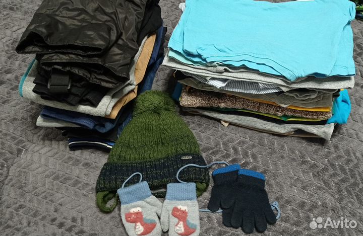 Детские вещи пакетом на мальчика с 98 по 120 р