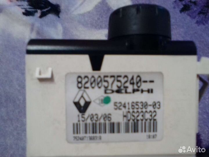 Блок управление климатом Рено лагуна 2