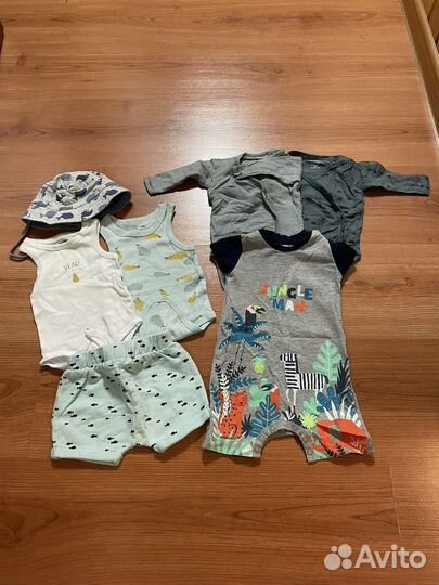 Вещи для мальчика пакетом 62-68