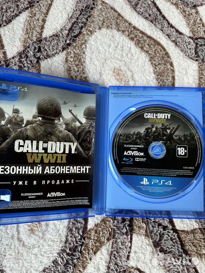 Call Of Duty WW2 PS4 Русская Озвучка