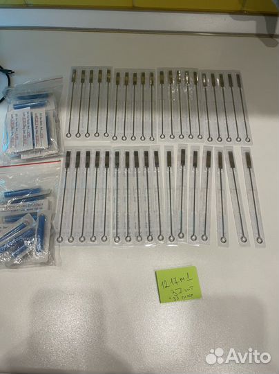 Катриджи для тату, иглы