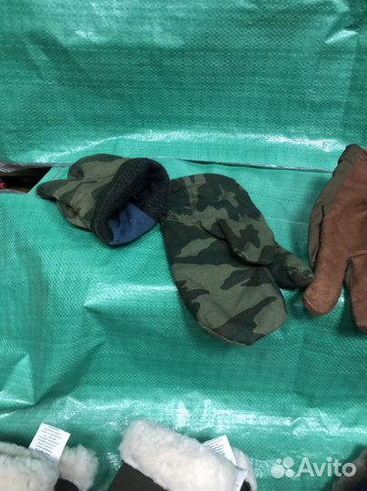 Рукавицы варежки армейские