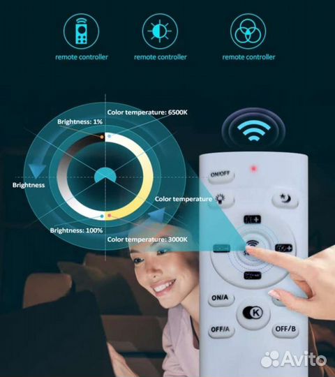 Люстра светодиодная 4'1