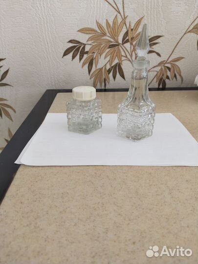 Набор для специй СССР стекло