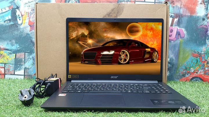 Ноутбук Acer Aspire 3 Full HD, AMD A4 9120e, RAM 4