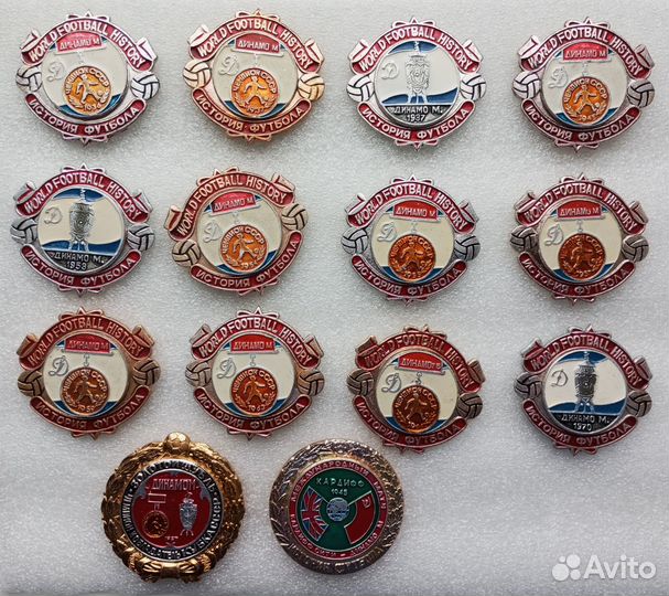 Значки История футбола