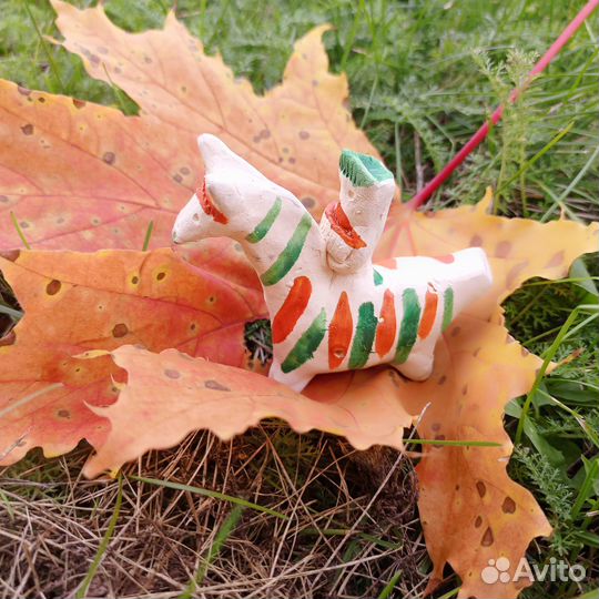 Сапожковская глиняная игрушка