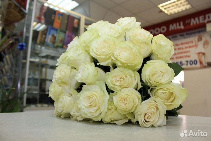 Цветы розы букет