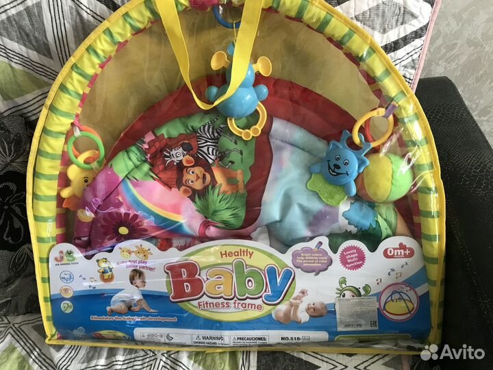 Детский игровой коврик складной