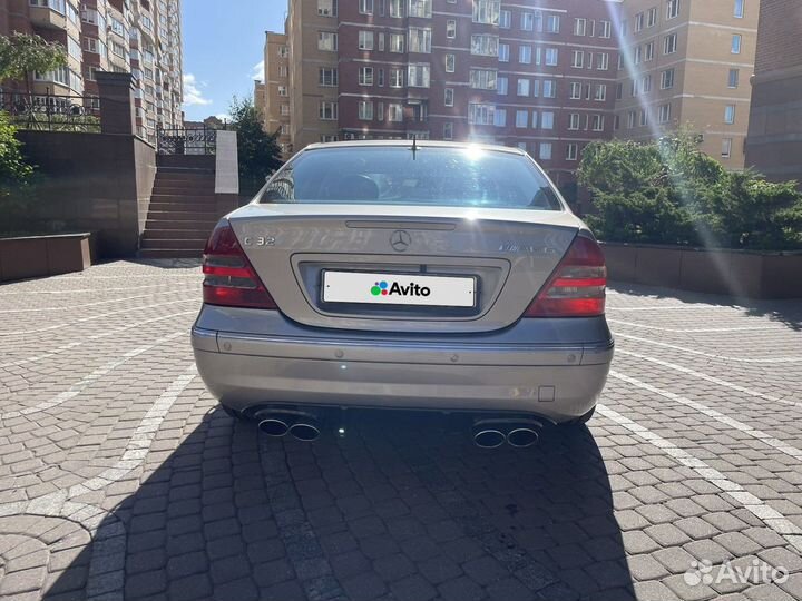 Mercedes-Benz C-класс AMG 3.2 AT, 2003, 195 500 км