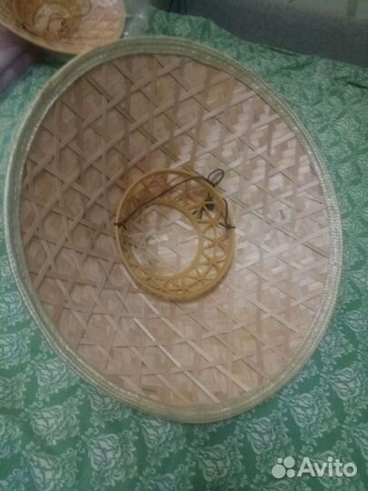 Китайская шляпа соломенная