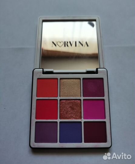 Палетка теней ABH norvina